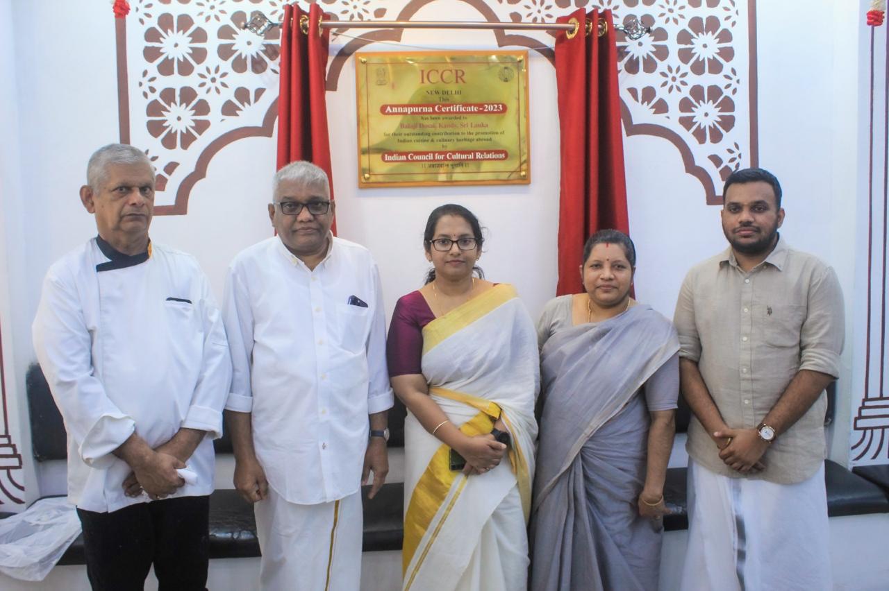 Owner of Balaji Dosai — standing in front of the restaurant